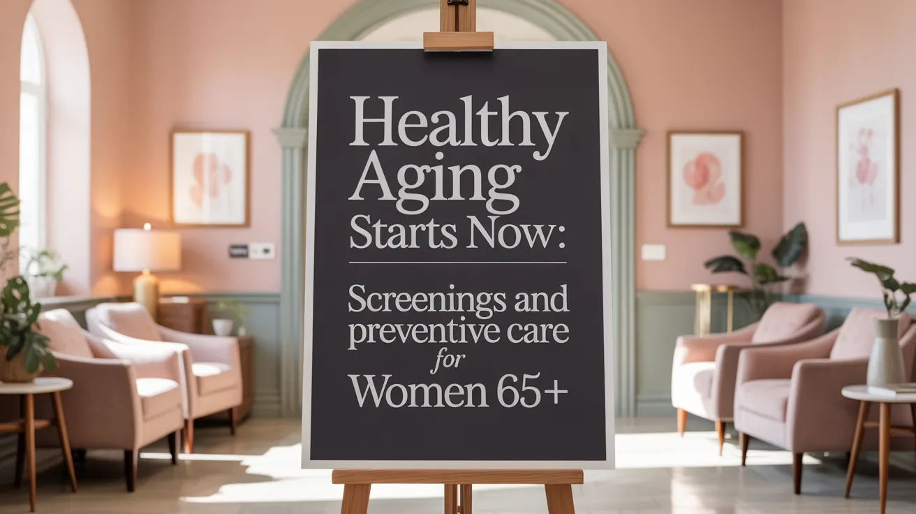 Healthy Aging Starts Now: Screenings and Preventive Care for Women 65+