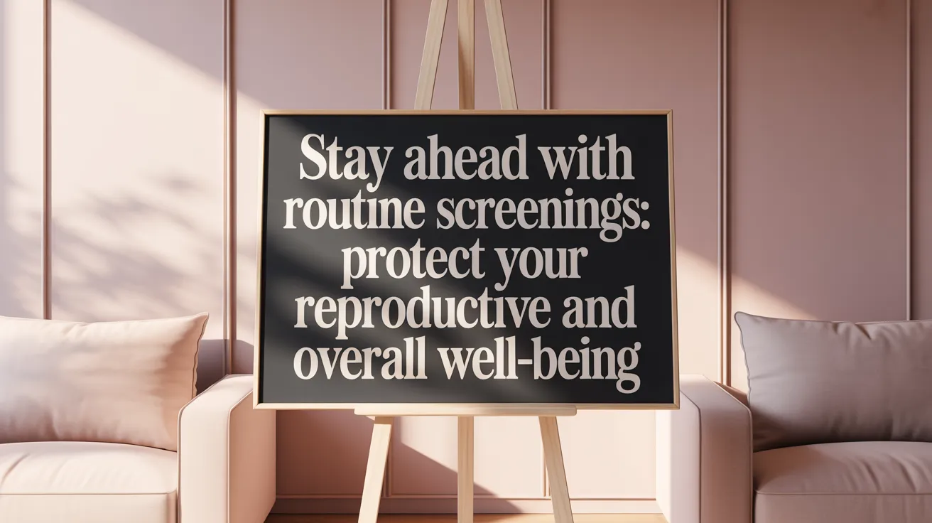 Stay Ahead with Routine Screenings: Protect Your Reproductive and Overall Well-Being