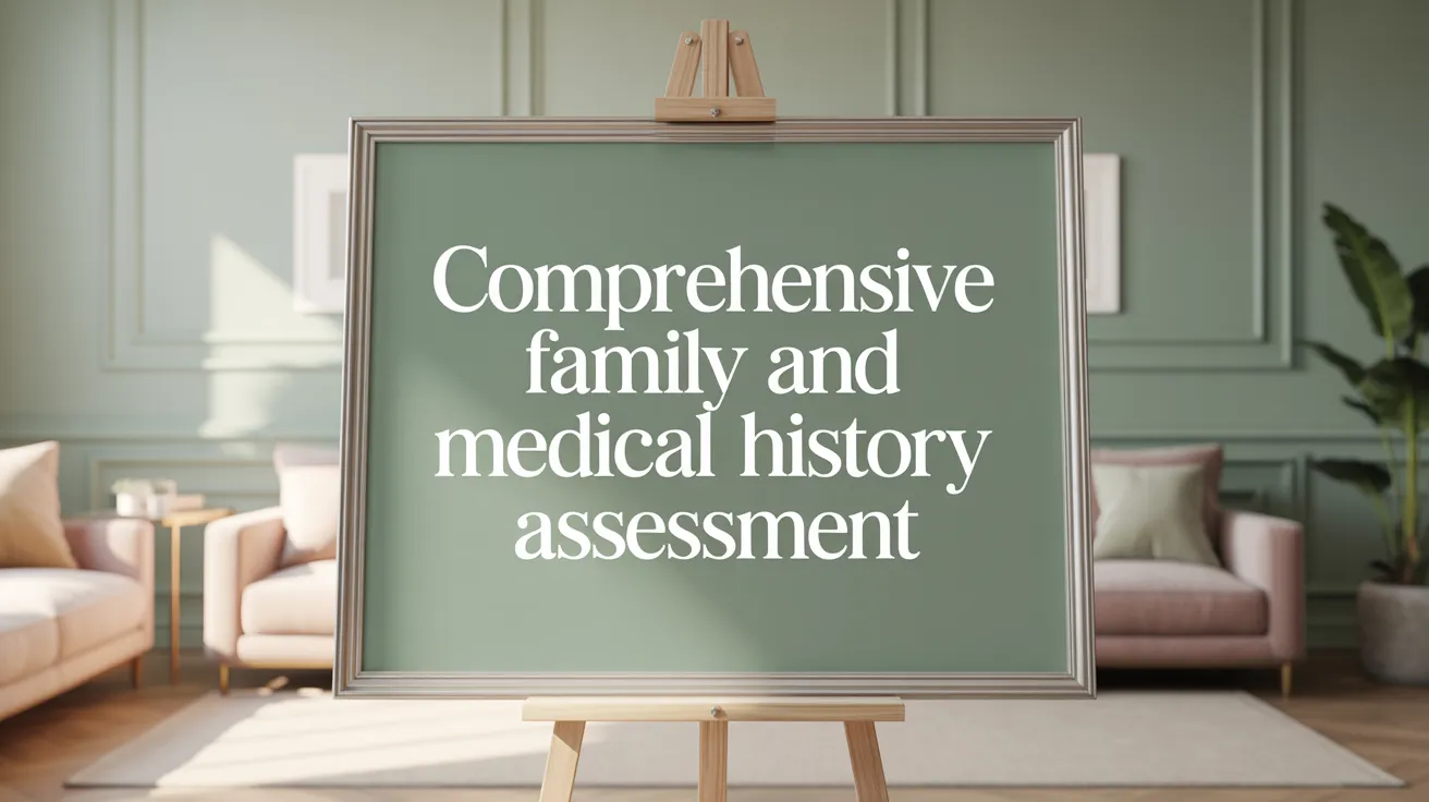 Comprehensive Family and Medical History Assessment