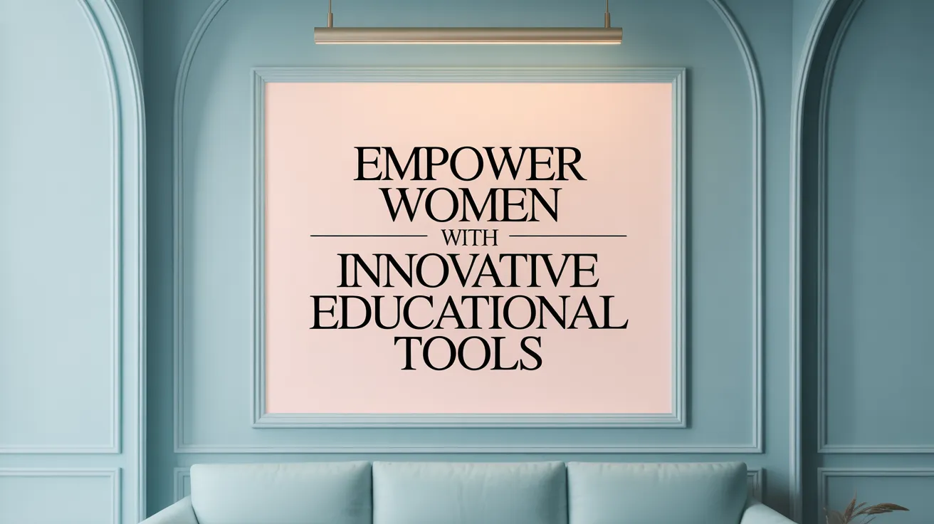 Empower Women with Innovative Educational Tools