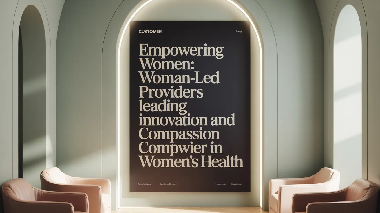 Empowering Women: Woman-Led Providers Leading Innovation and Compassion in Women’s Health