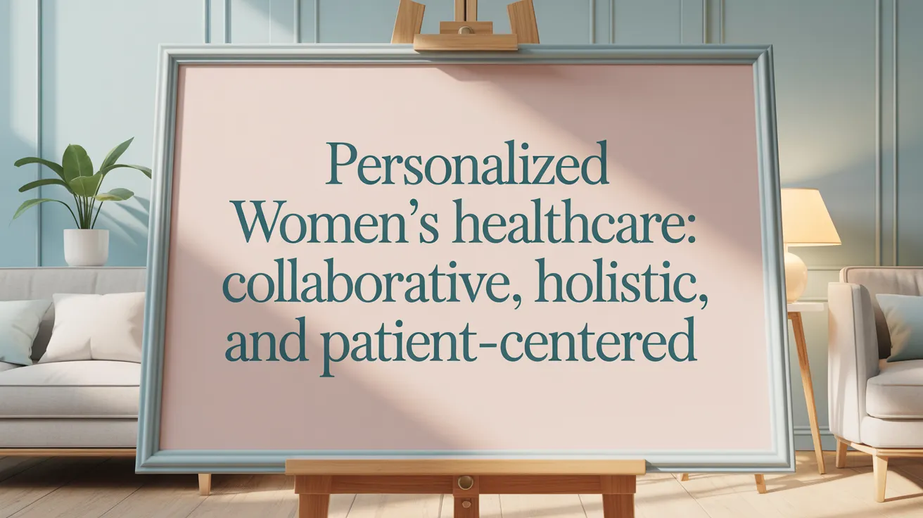 Personalized Women's Healthcare: Collaborative, Holistic, and Patient-Centered