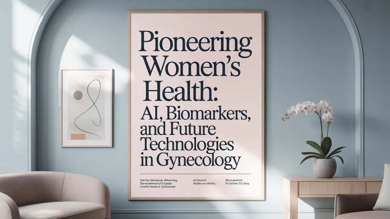 Pioneering Women's Health: AI, Biomarkers, and Future Technologies in Gynecology