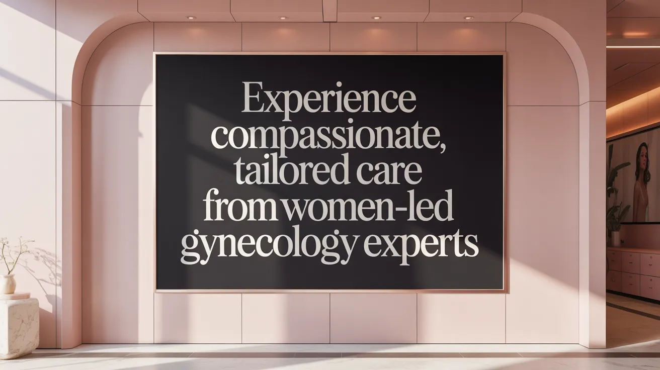 Experience compassionate, tailored care from women-led gynecology experts