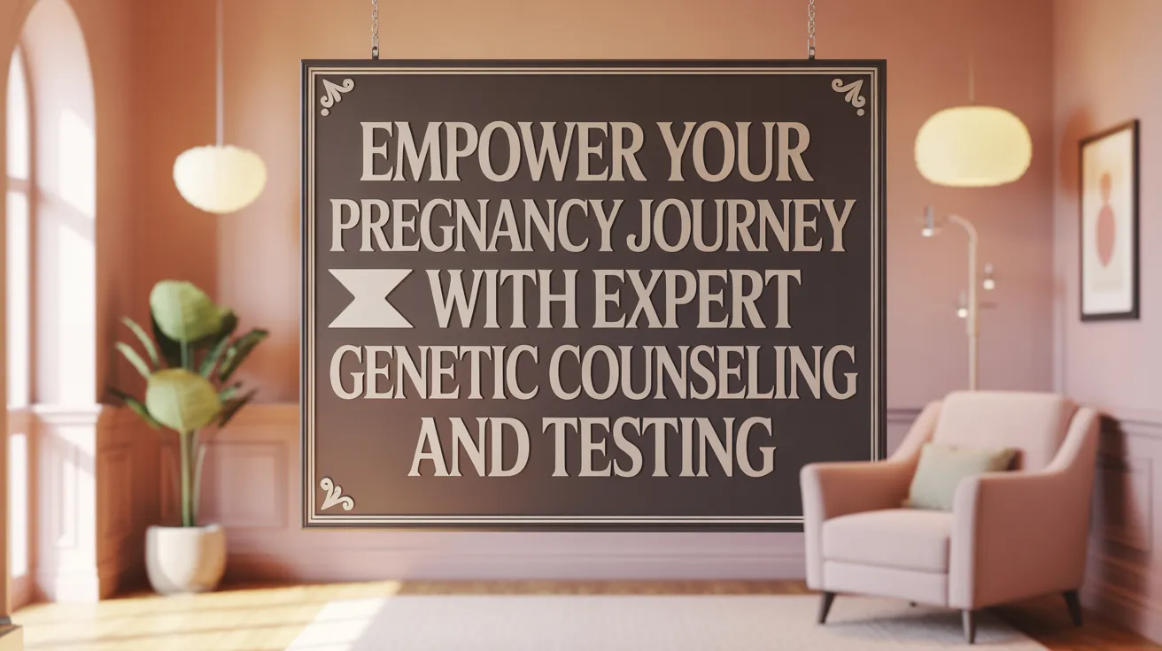Empower your pregnancy journey with expert genetic counseling and testing