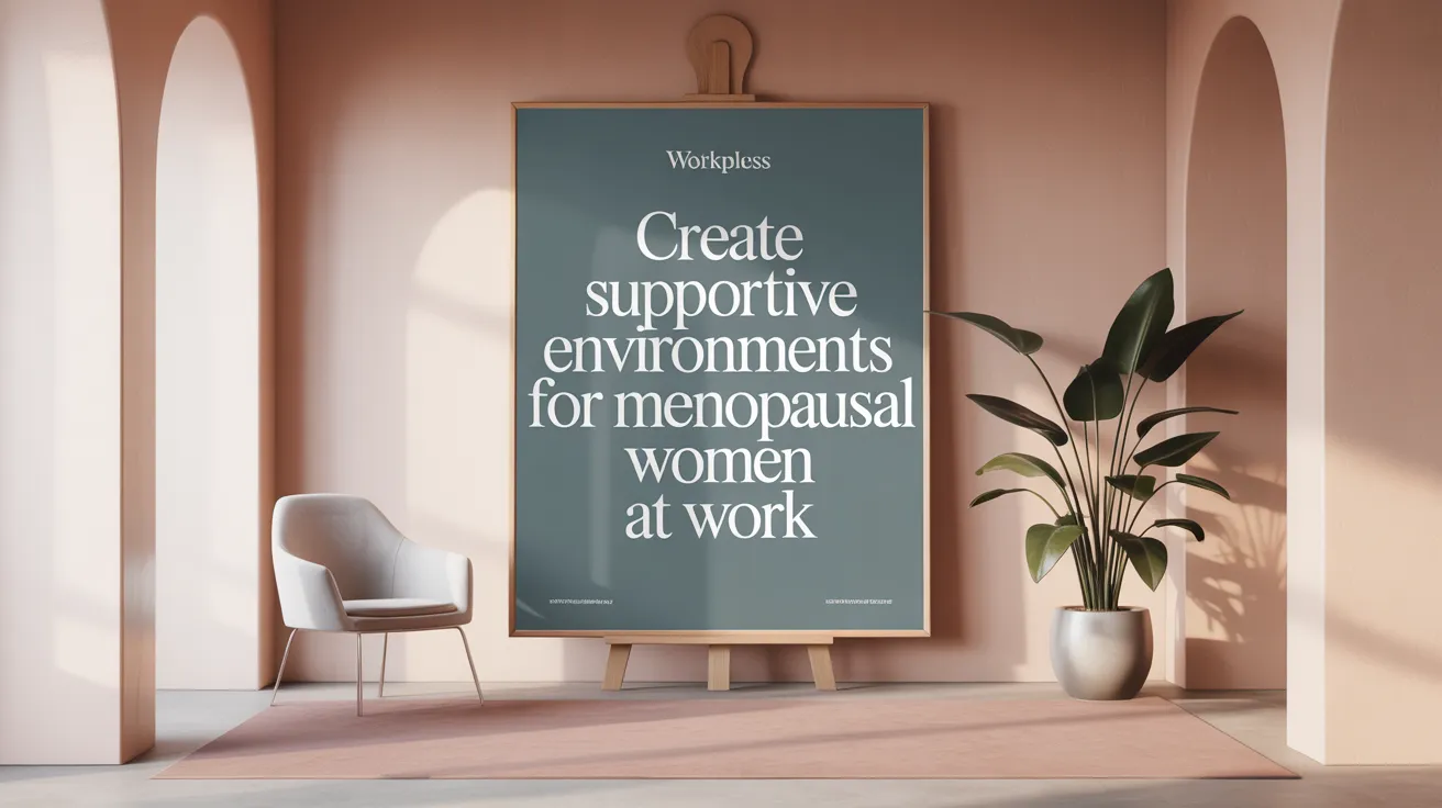 Create Supportive Environments for Menopausal Women at Work