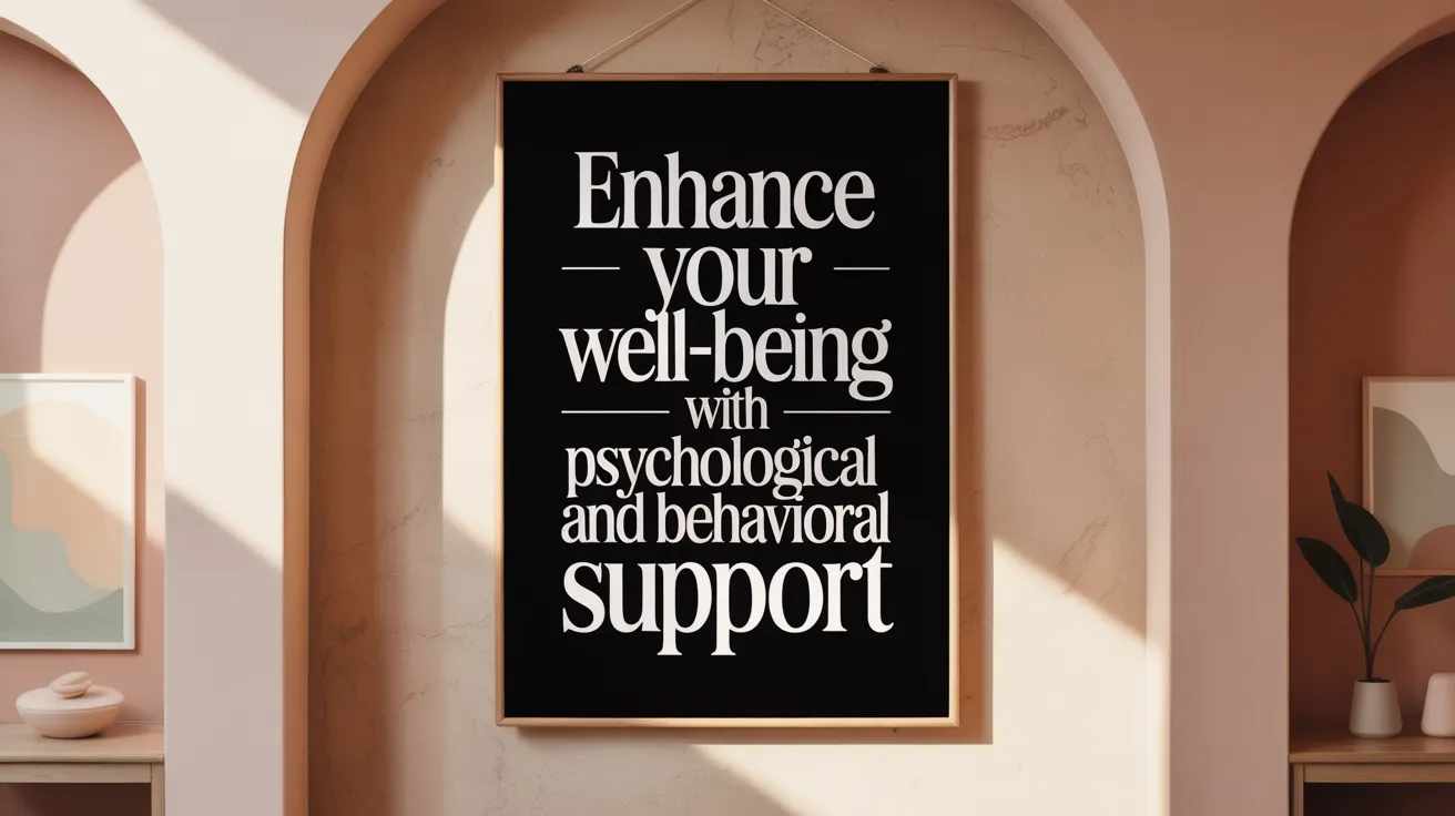 Enhance Your Well-Being with Psychological and Behavioral Support