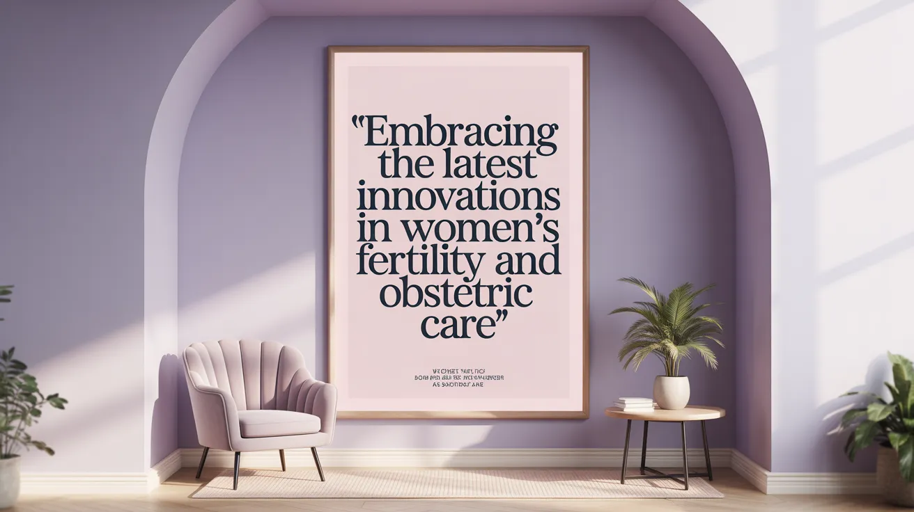 Embracing the Latest Innovations in Women's Fertility and Obstetric Care