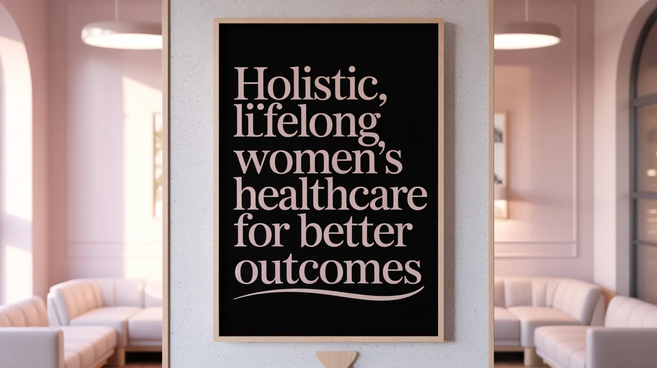 Holistic, Lifelong Women's Healthcare for Better Outcomes