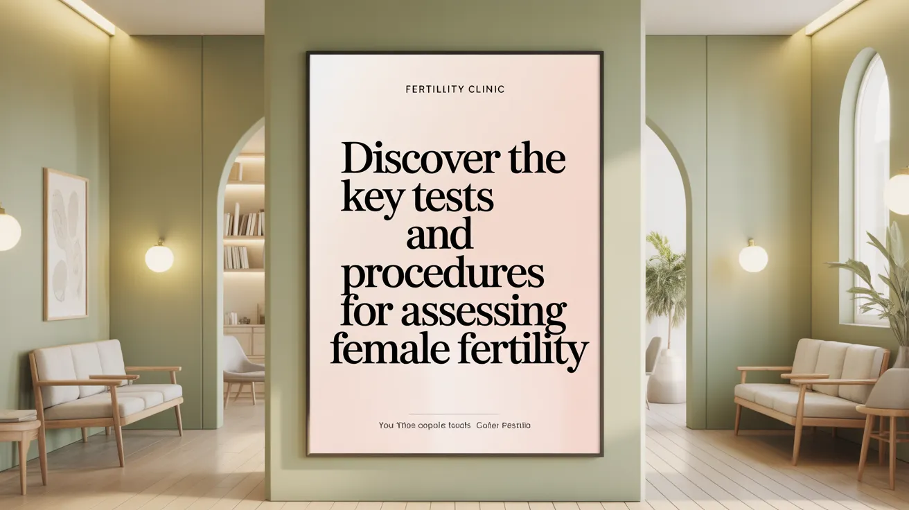 Discover the Key Tests and Procedures for Assessing Female Fertility