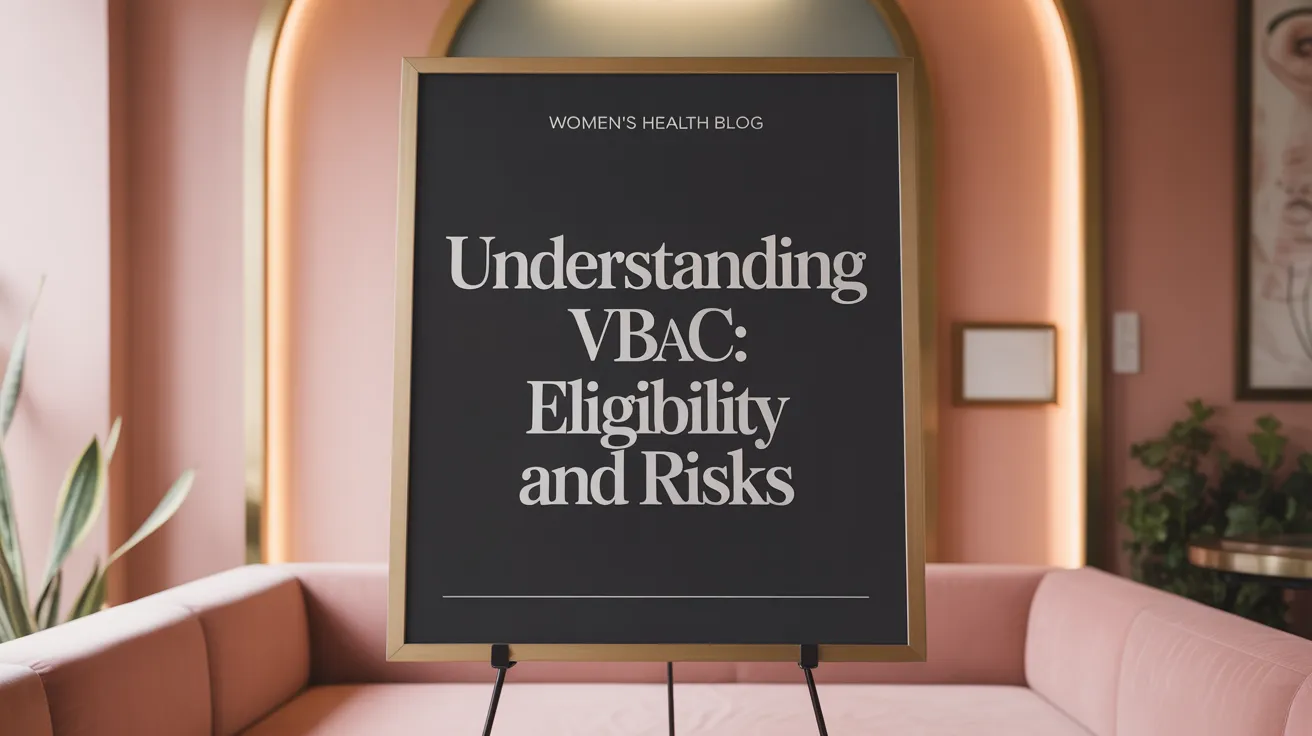 Understanding VBAC: Eligibility and Risks