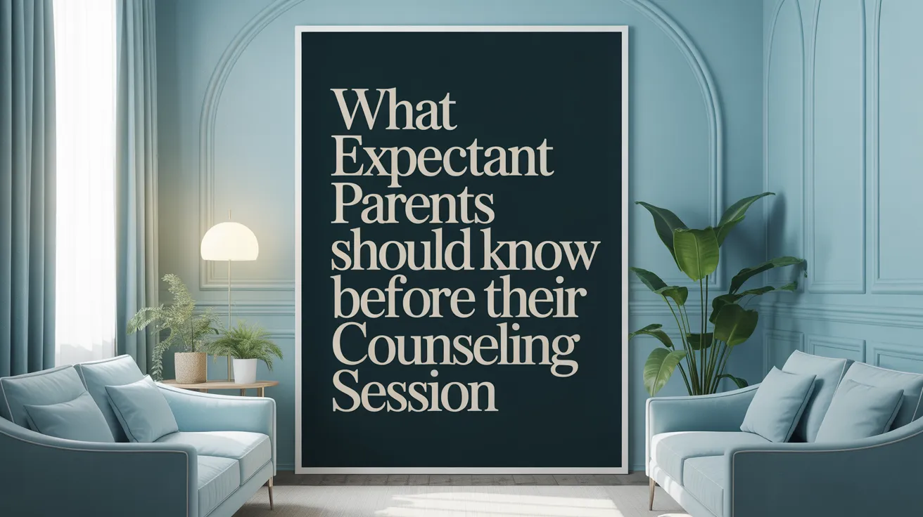 What Expectant Parents Should Know Before Their Counseling Session
