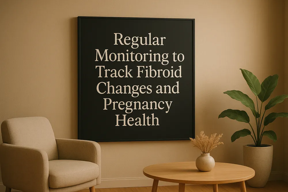 Regular Monitoring to Track Fibroid Changes and Pregnancy Health