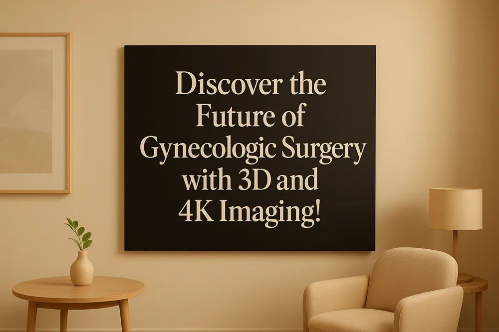Discover the Future of Gynecologic Surgery with 3D and 4K Imaging!
