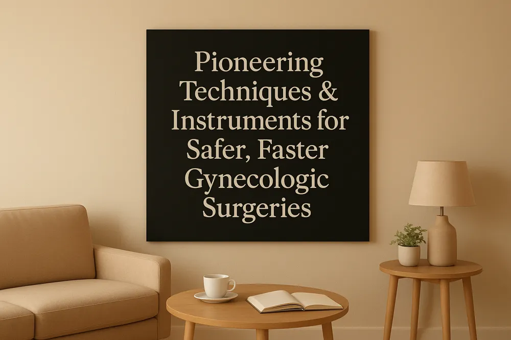 Pioneering Techniques &amp; Instruments for Safer, Faster Gynecologic Surgeries