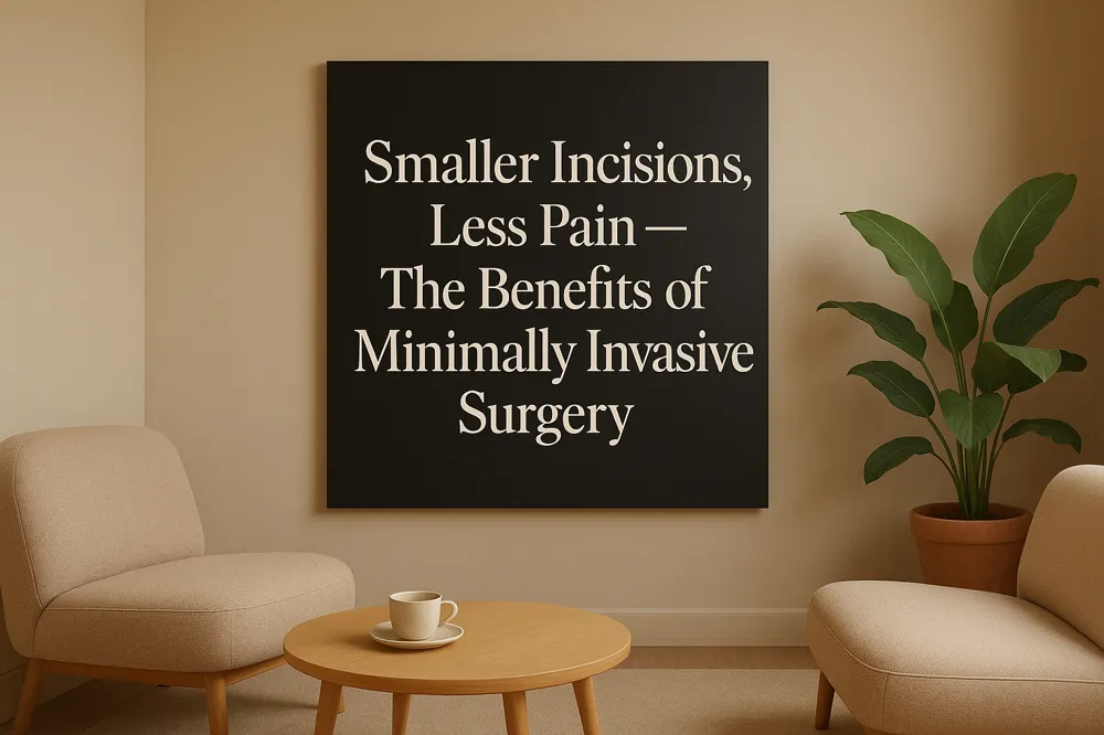 Smaller Incisions, Less Pain — The Benefits of Minimally Invasive Surgery