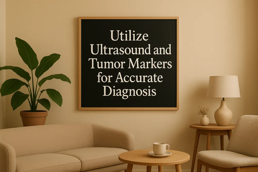 Utilize Ultrasound and Tumor Markers for Accurate Diagnosis