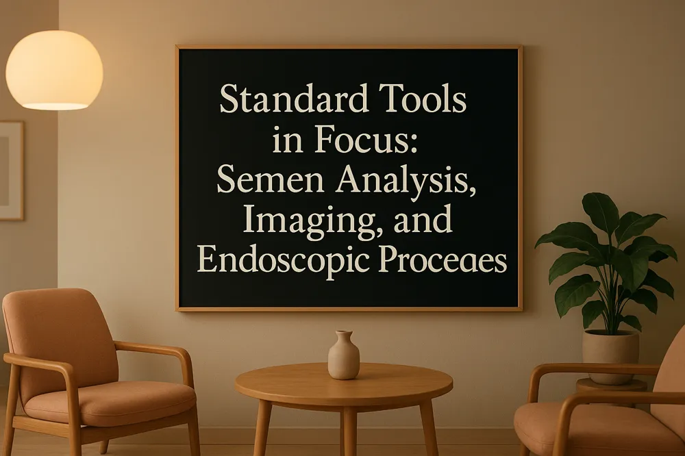 Standard Tools in Focus: Semen Analysis, Imaging, and Endoscopic Procedures