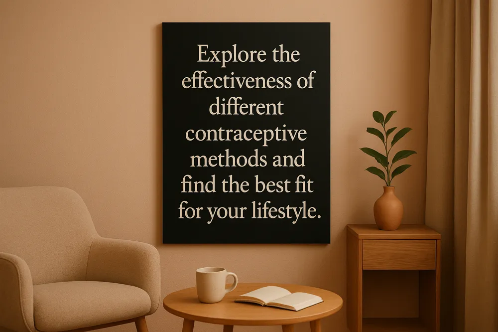 Explore the effectiveness of different contraceptive methods and find the best fit for your lifestyle.