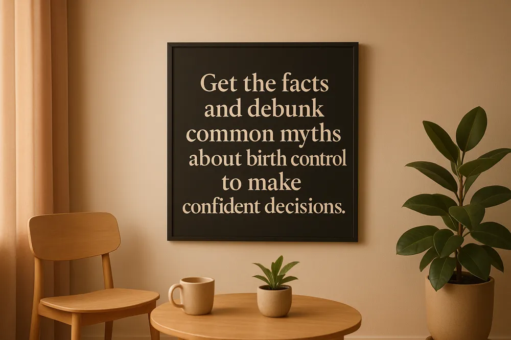 Get the facts and debunk common myths about birth control to make confident decisions.