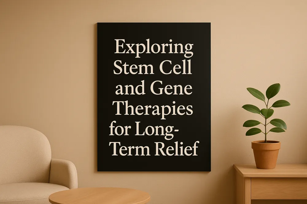 Exploring Stem Cell and Gene Therapies for Long-Term Relief
