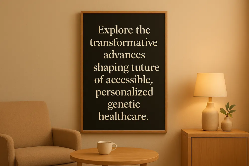 Explore the transformative advances shaping the future of accessible, personalized genetic healthcare.