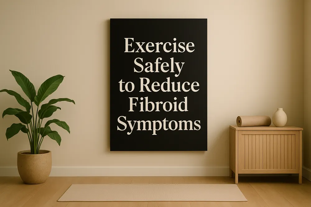 Exercise Safely to Reduce Fibroid Symptoms