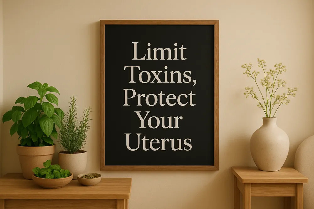 Limit Toxins, Protect Your Uterus