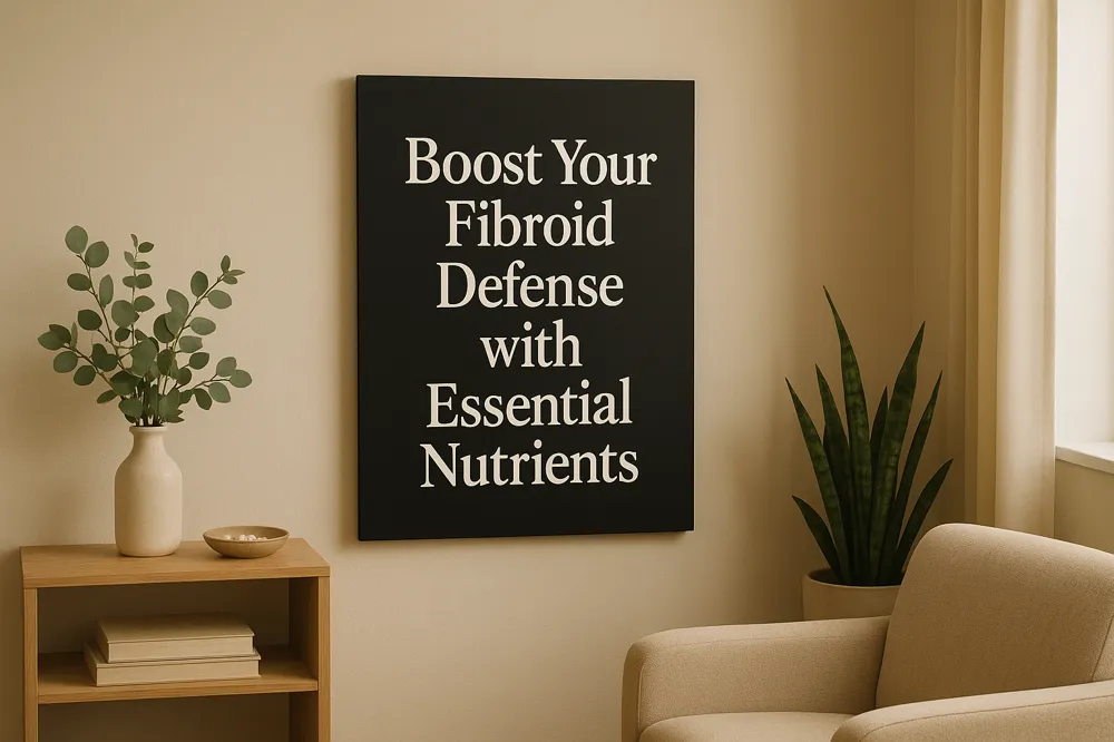Boost Your Fibroid Defense with Essential Nutrients
