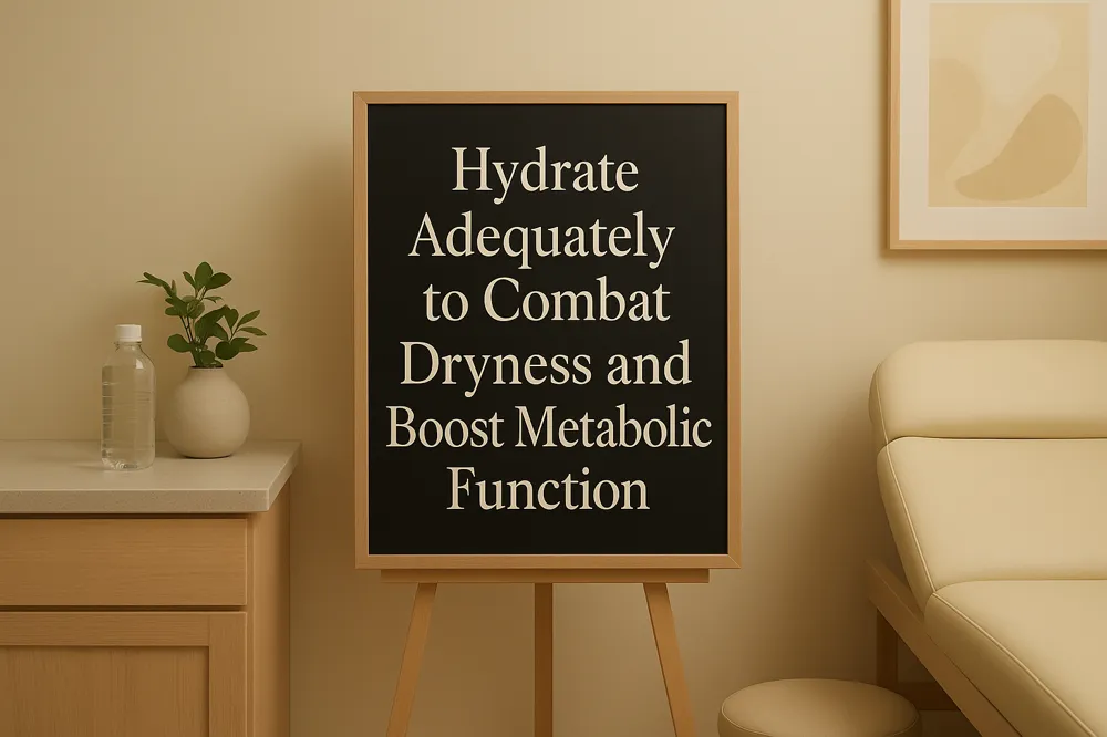 Hydrate Adequately to Combat Dryness and Boost Metabolic Function