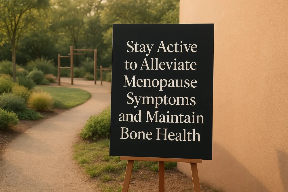 Stay Active to Alleviate Menopause Symptoms and Maintain Bone Health