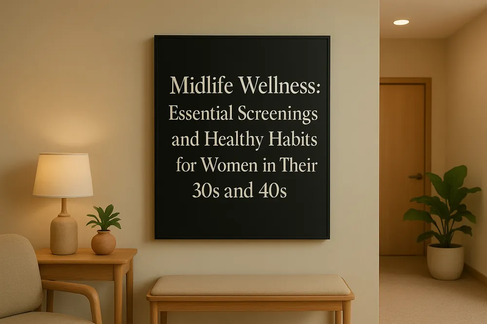 Midlife Wellness: Essential Screenings and Healthy Habits for Women in Their 30s and 40s