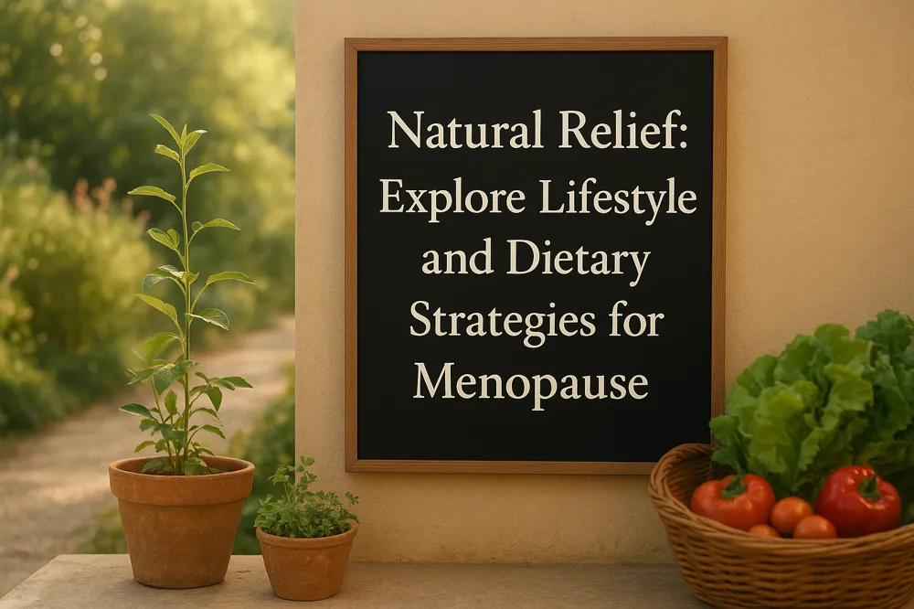 Natural Relief: Explore Lifestyle and Dietary Strategies for Menopause