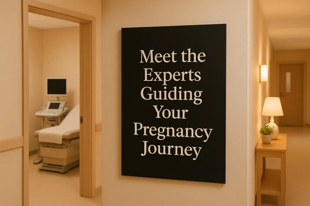 Meet the Experts Guiding Your Pregnancy Journey