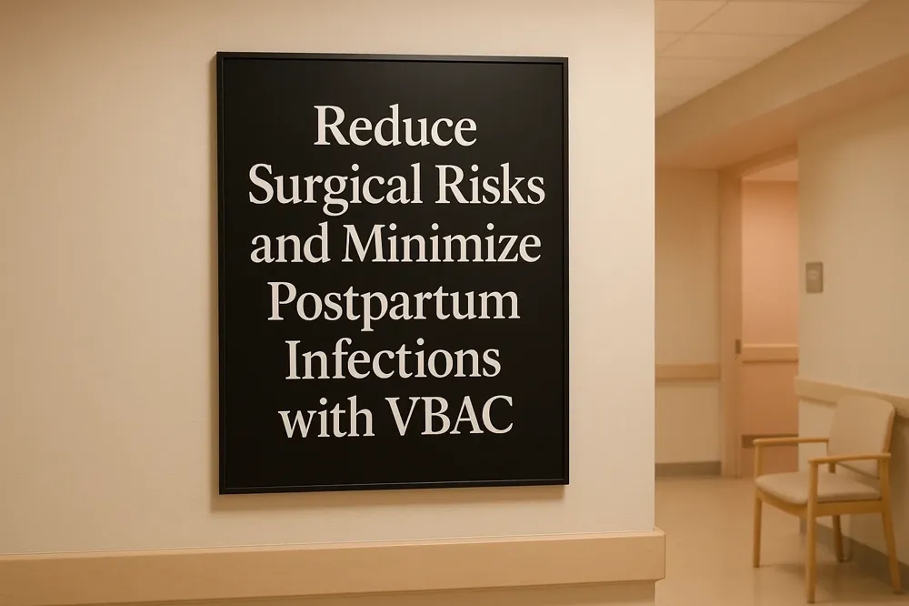 Reduce Surgical Risks and Minimize Postpartum Infections with VBAC