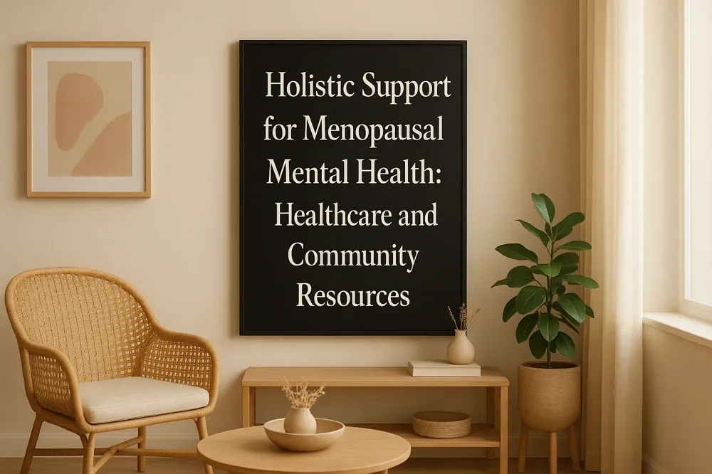 Holistic Support for Menopausal Mental Health: Healthcare and Community Resources