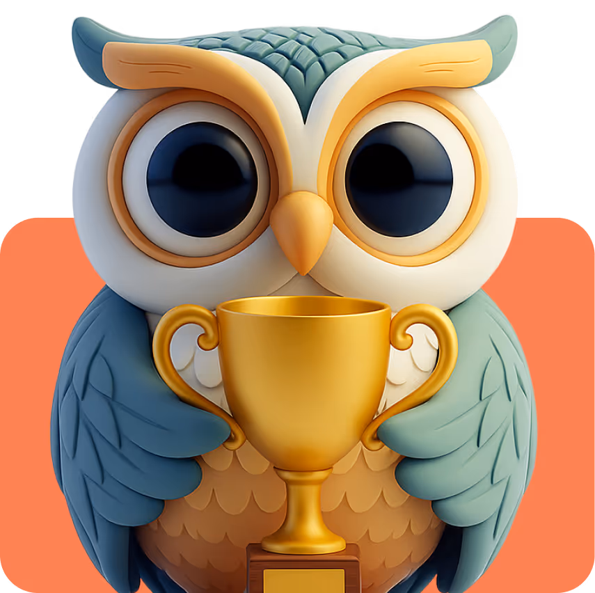 STEM Fellowship 3D Owl with Prize HSBDC