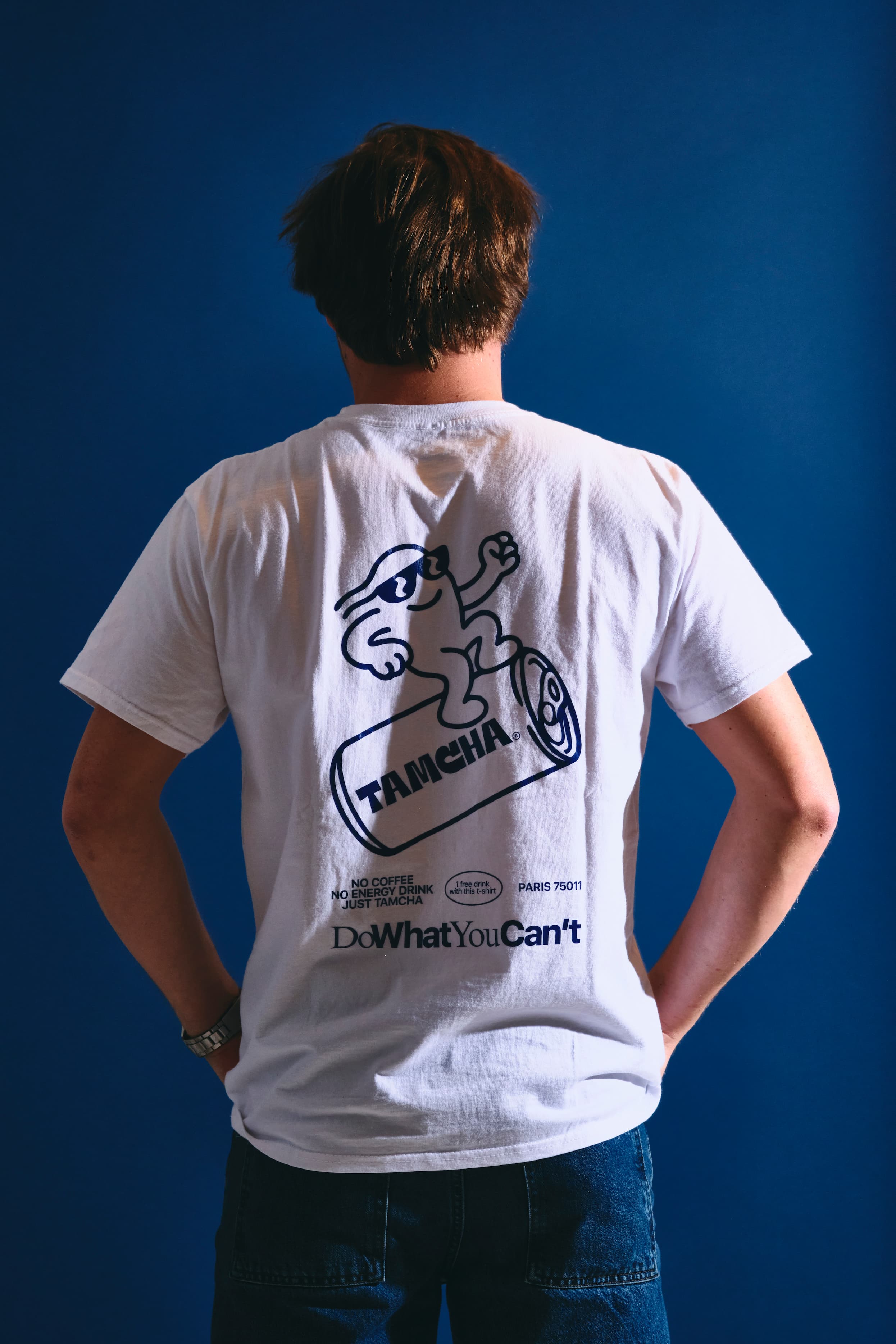 photo du dos du tee-shirt TAMCHA