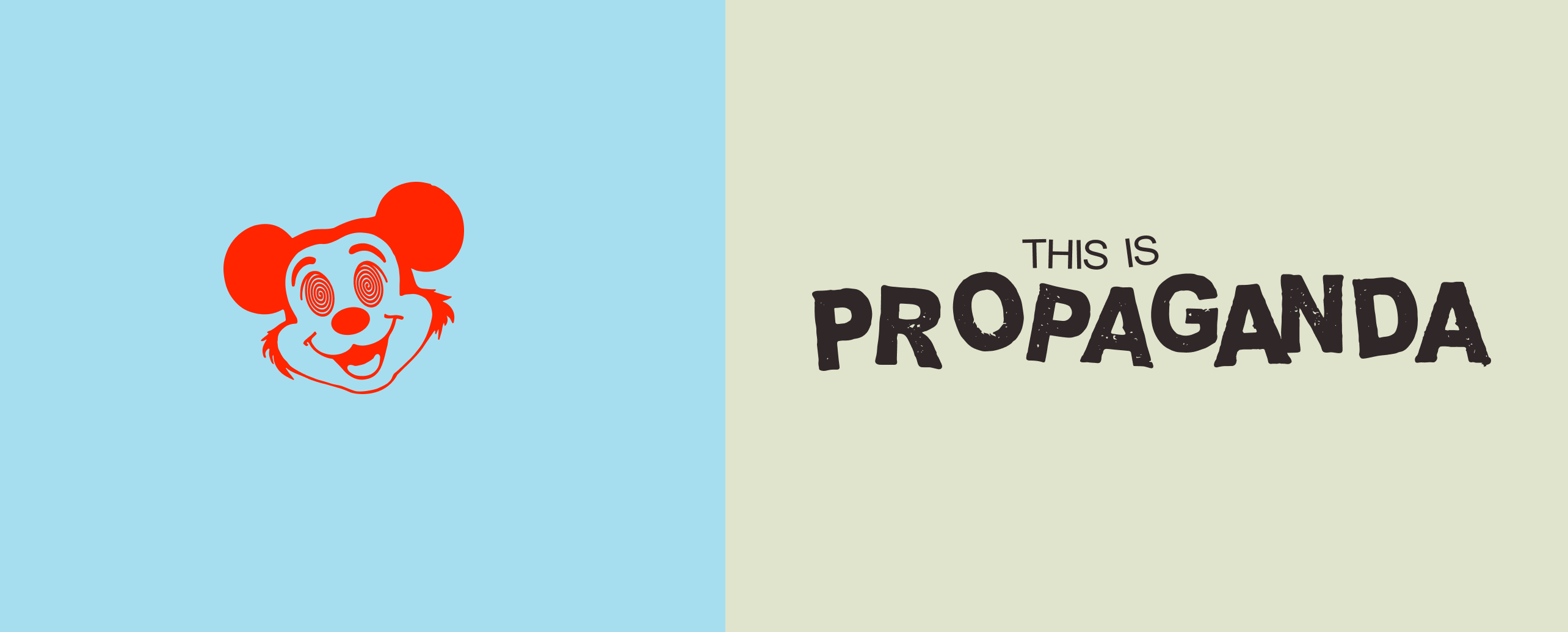 Logo and mascot for This Is Propanda