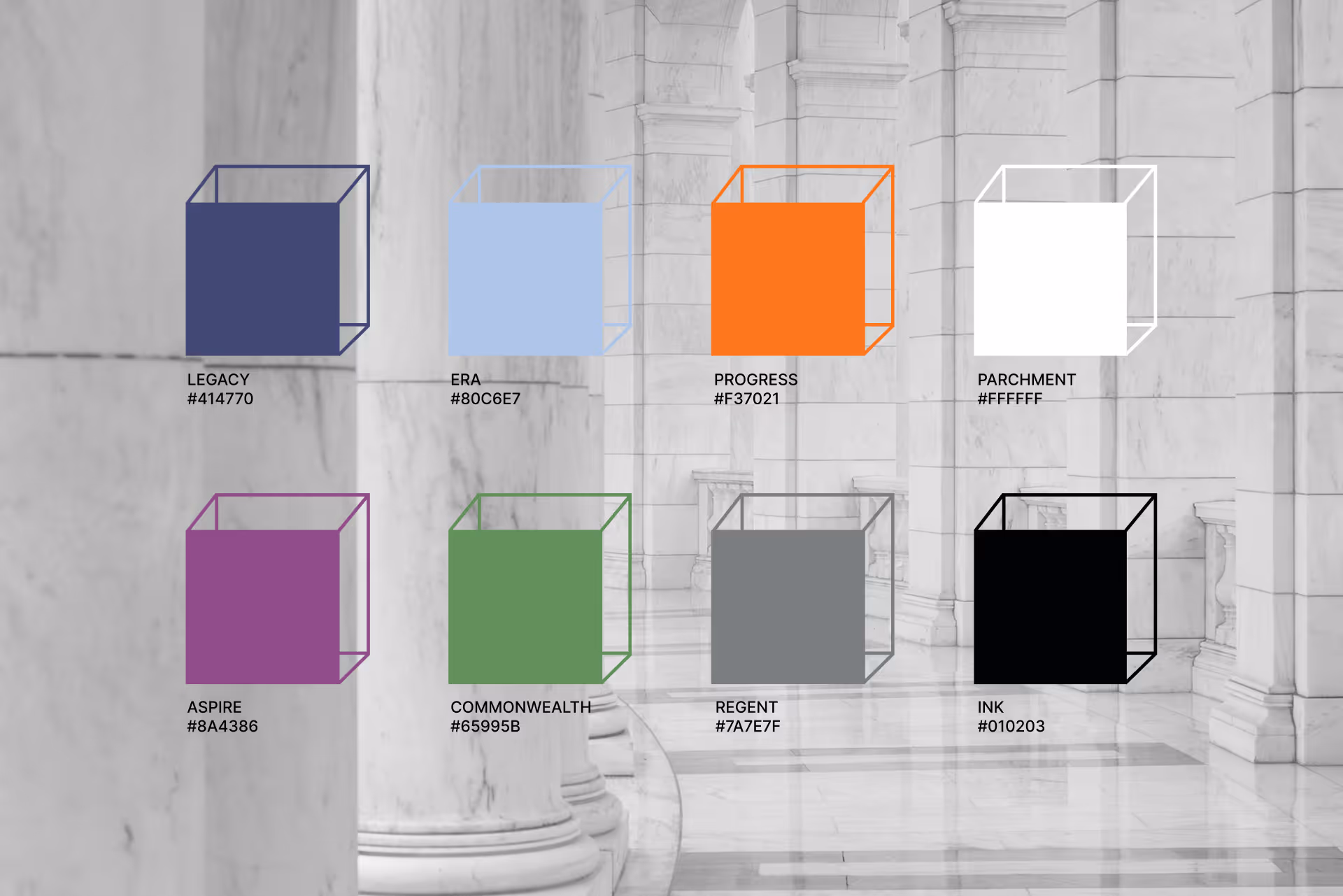 Color usage and execution for brand