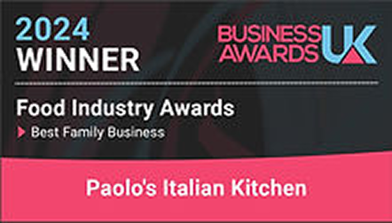 2024 Winner by Business Awards UK in the food industry awards for best family business