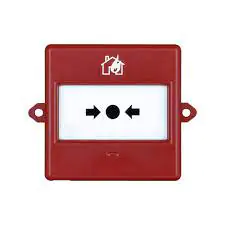Acionador manual Eaton CXM/CO/G/R/WP vermelho à prova de intempéries com vidro