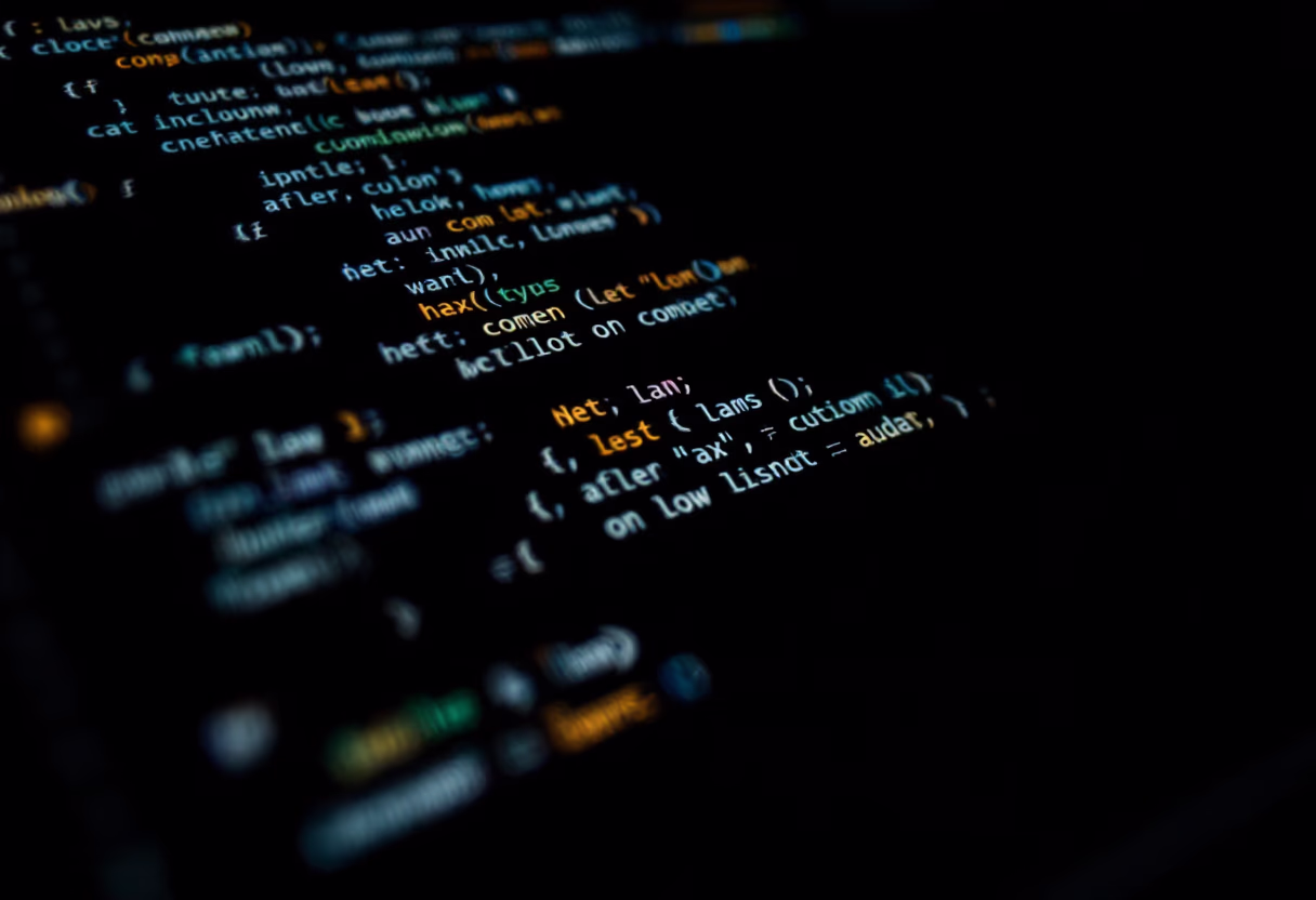 [digital project] image of programming and coding screenshots (for a game development company)