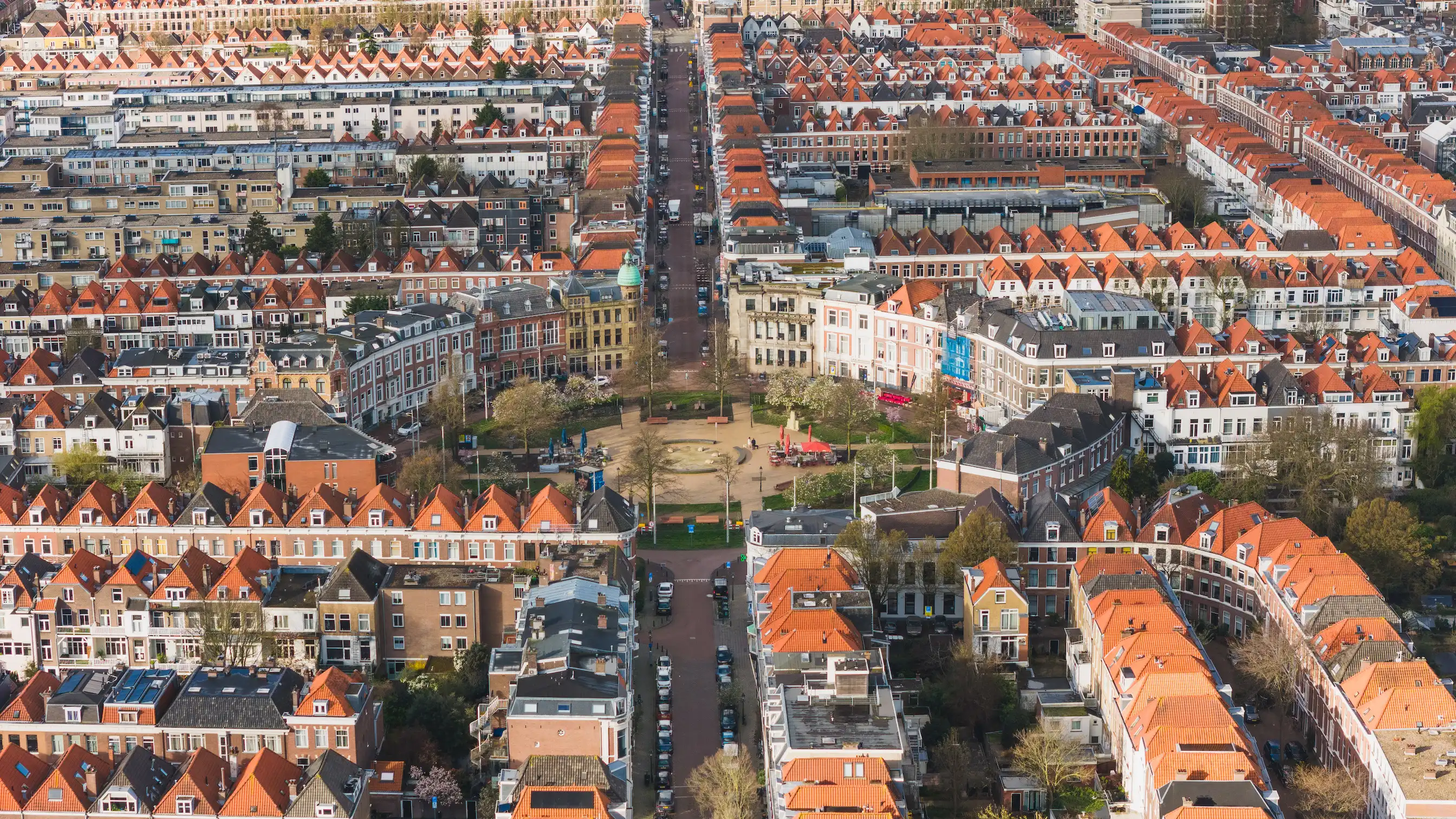 Prins Hendrikplein in het Zeeheldenkwartier Den Haag