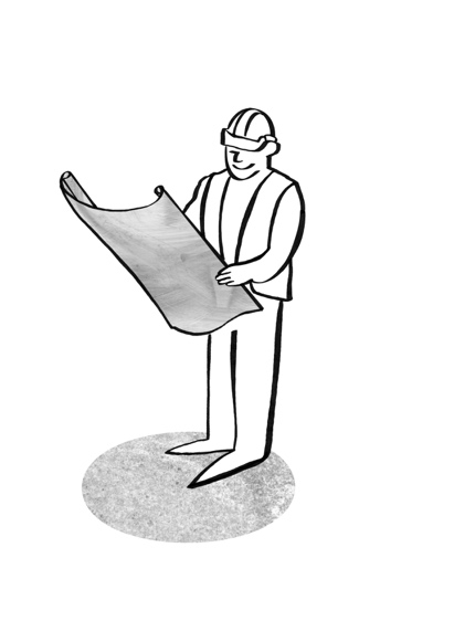Ilustrace fáze Autorský dozor (AD)