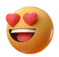 Image d'un smiley étant amoureux