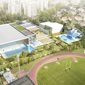 UCPA Aqua Stadium à Mérignac avec pataugeoire et jeux aquatiques