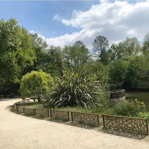 parc du Vivier à Mérignac pour se promener avec des enfants à l’ombre