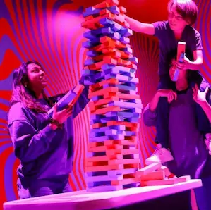 famille relevant des défis chez Rush Action Game à Talence