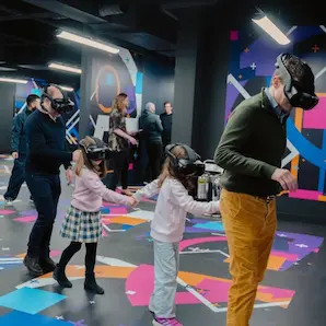expérience en réalité virtuelle chez Eclipso Bordeaux en famille